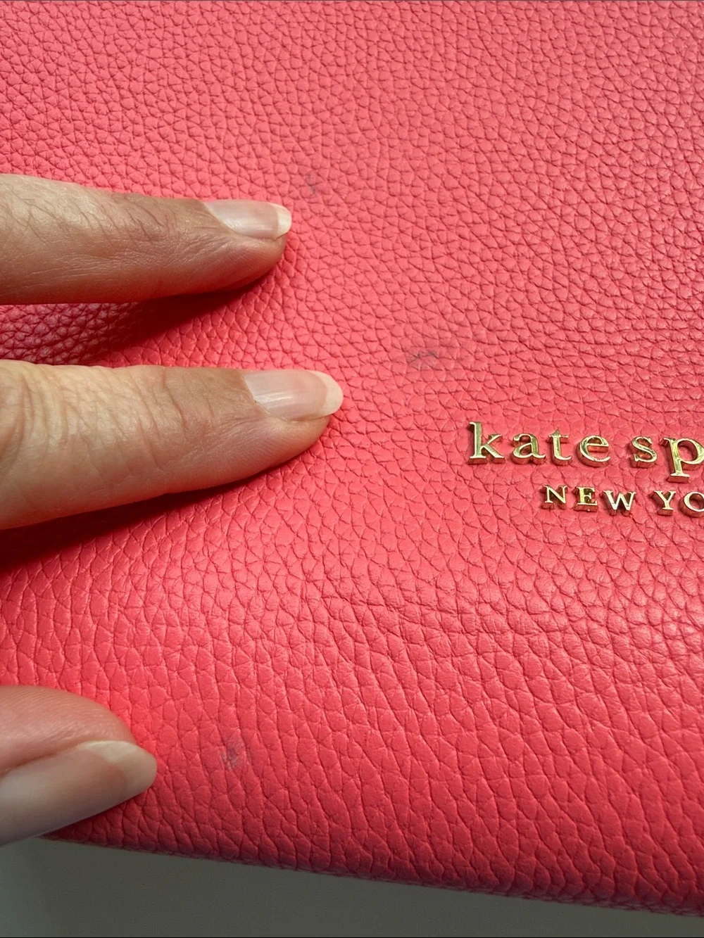 Kate Spade Zeezee Large Work Tote in Coral Pink